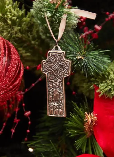 St. Patrick's Cross Bronze Ornament